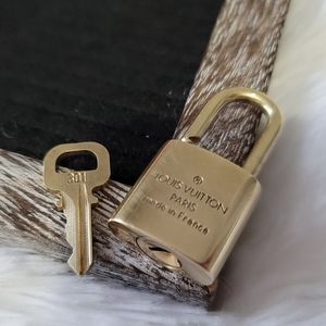 🔐Louis Vuitton 1 Lock & 1 Key Set #301🔐
